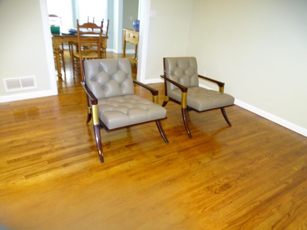 Pair of Baker Furniture Thomas Pheasant Athens lounge chairs restored and reupholstered in premium leather by First Class MasterCraft in Fort Lee, NJ.