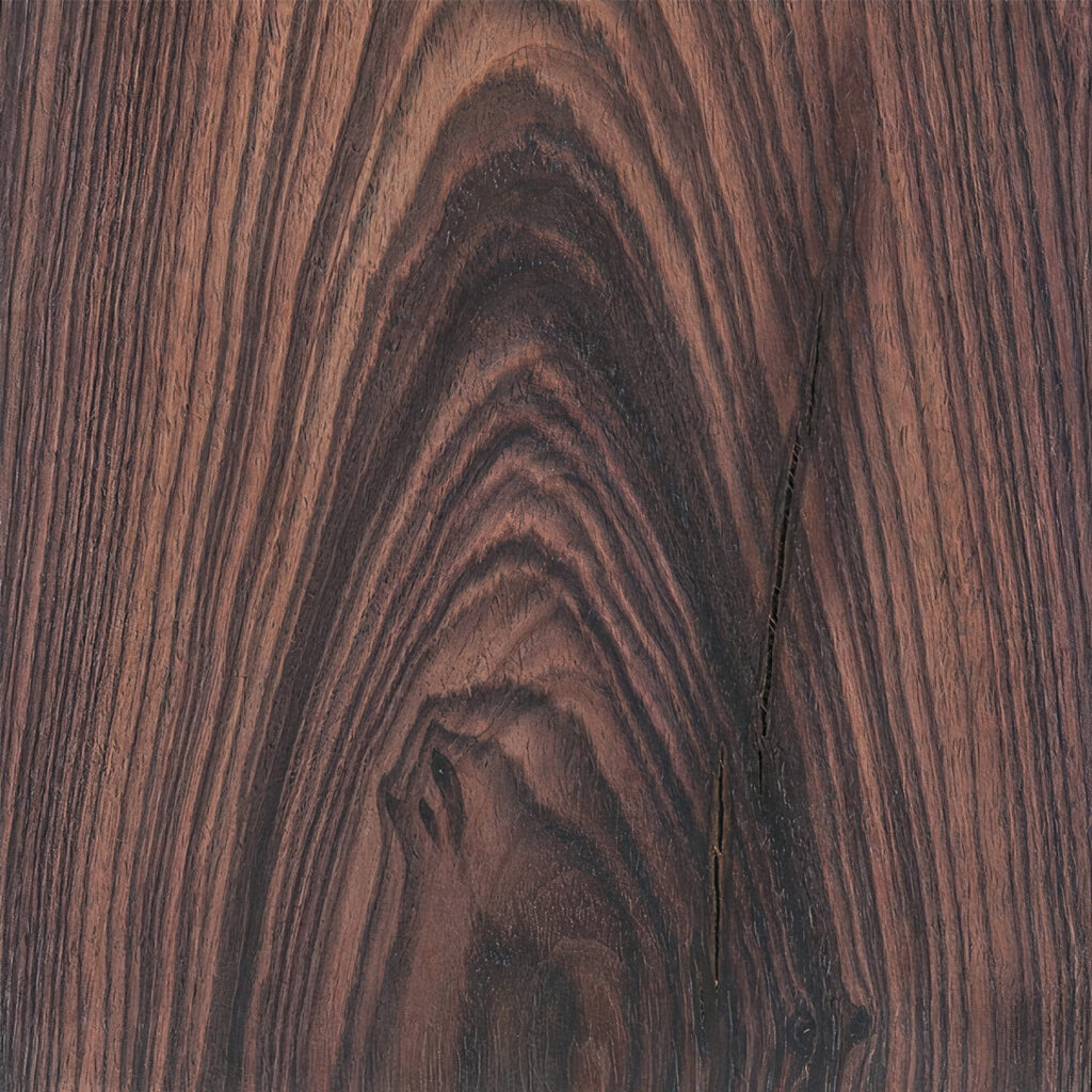 Walnut wood grain with rich dark brown color