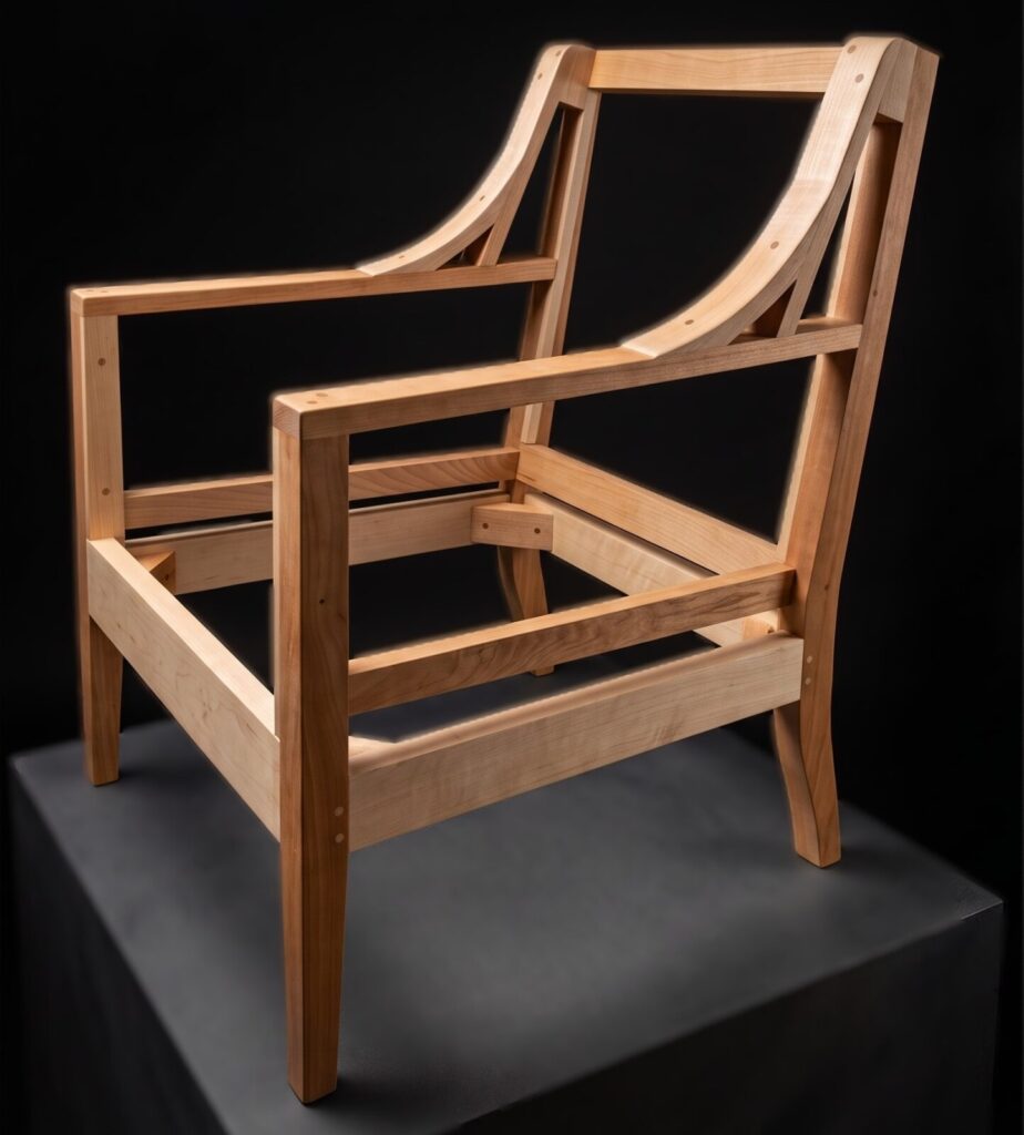 Bespoke chair frame millwork design fort lee 1