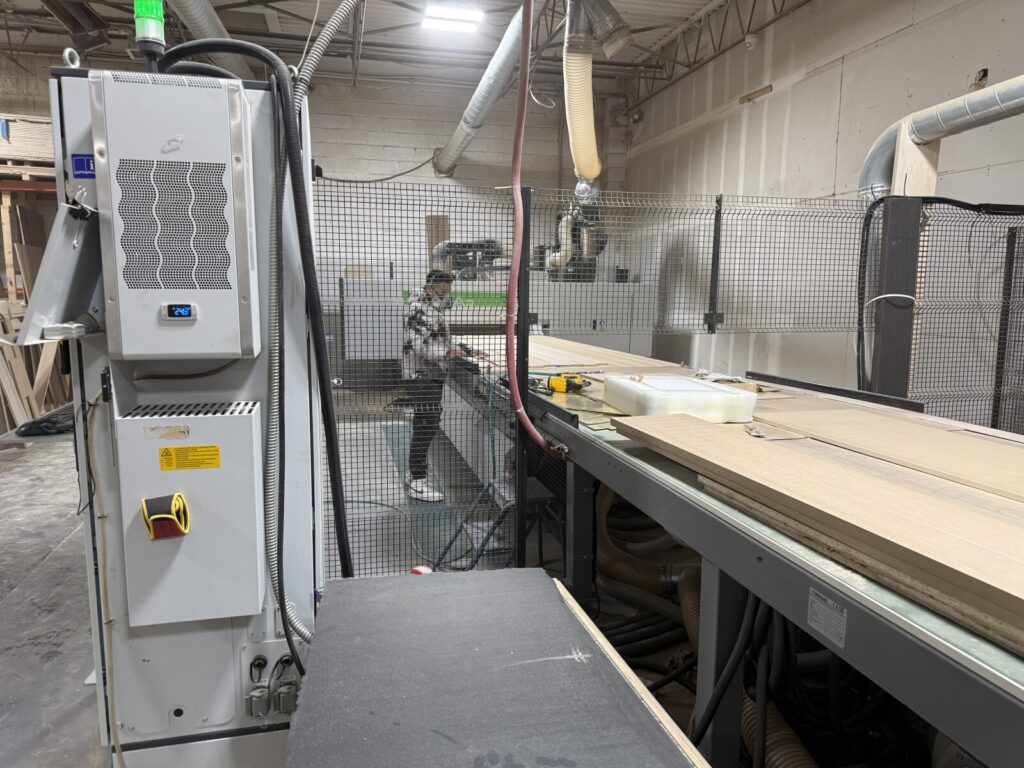 Routed mdf wall panel substrates manufactured in west nyack fabrication facility
